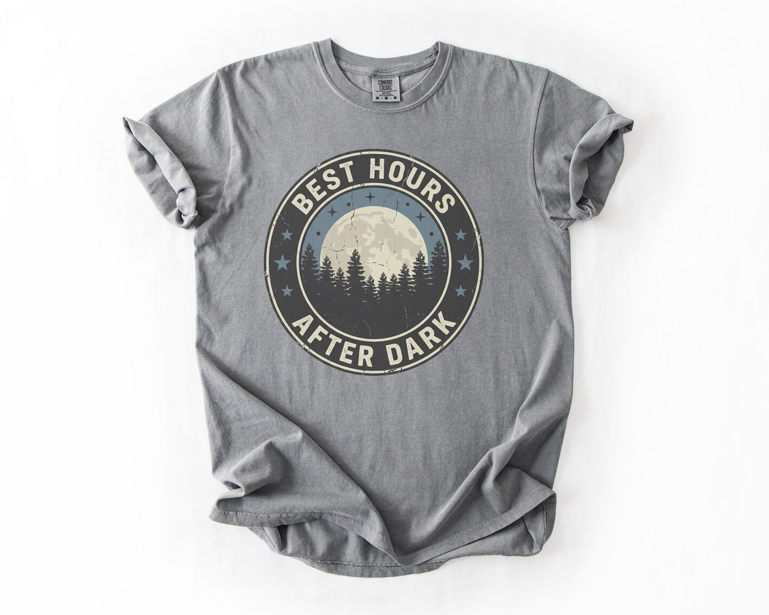 Best Hours After Dark T-Shirt - Grey