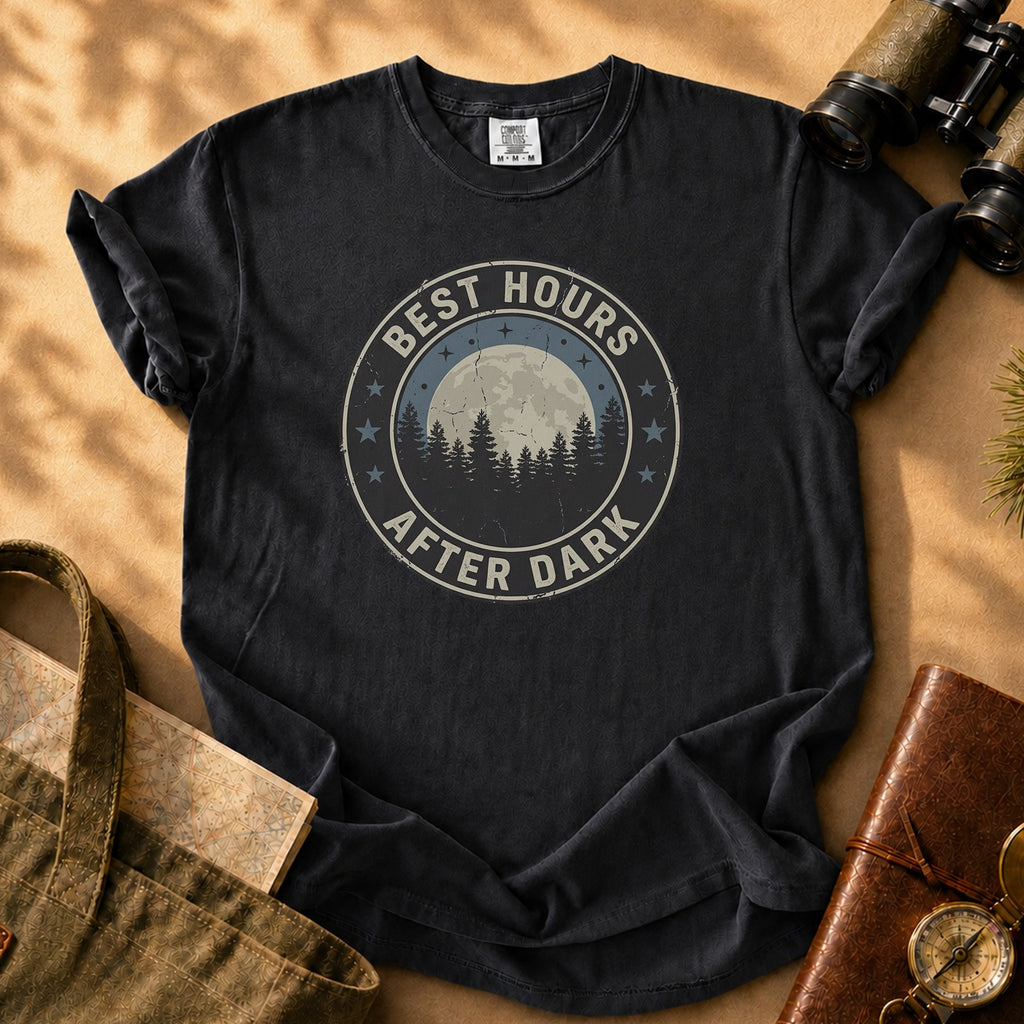 Best Hours After Dark Tee - Black