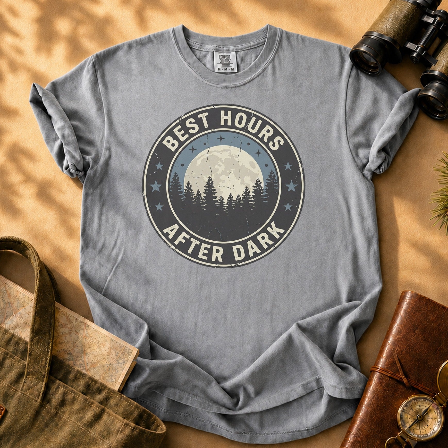 Best Hours After Dark Tee - Grey