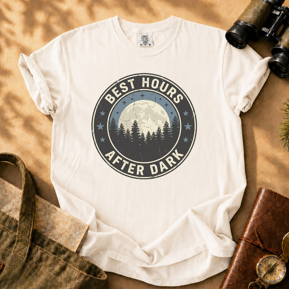 Best Hours After Dark Tee - Ivory
