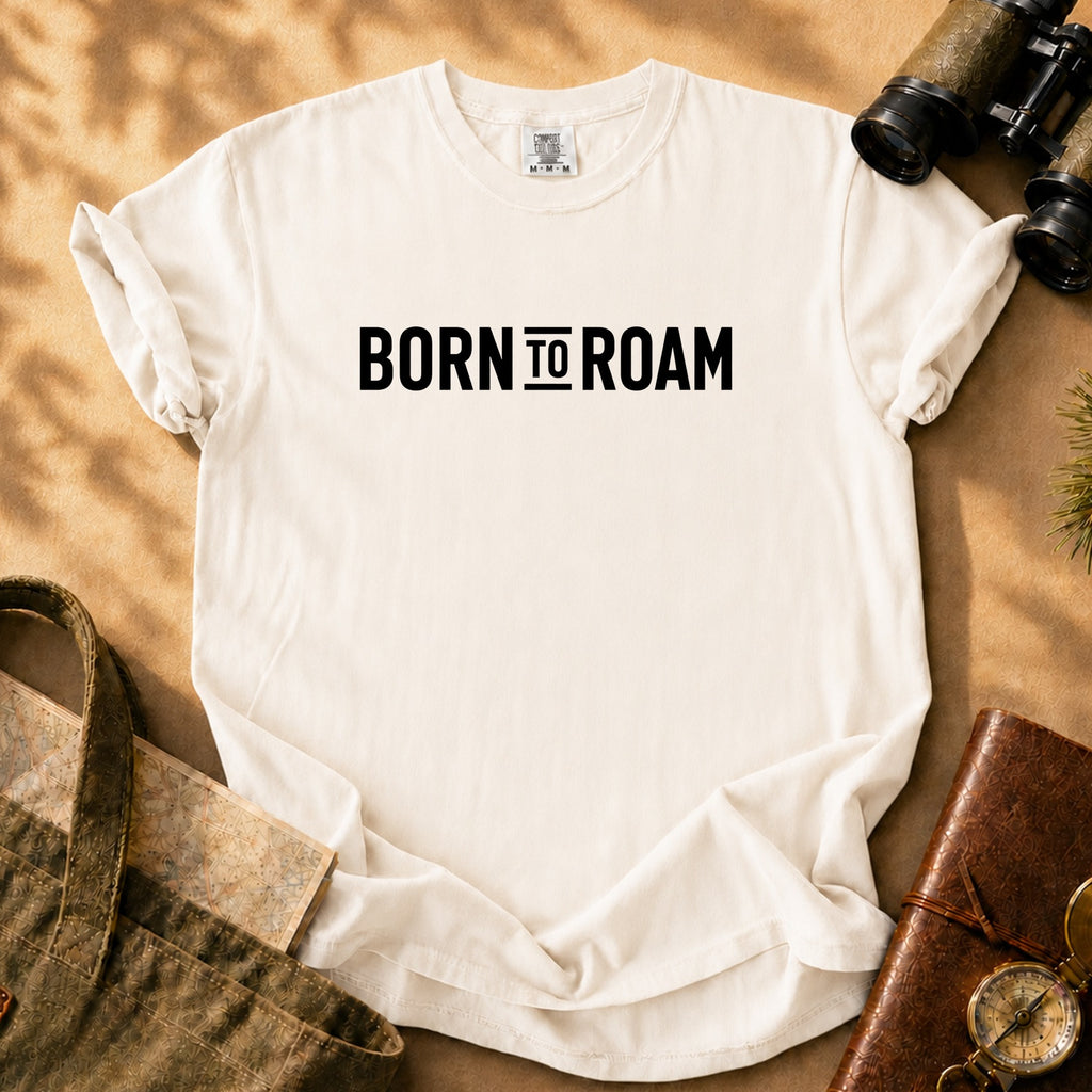 Born to Roam Tee - Ivory