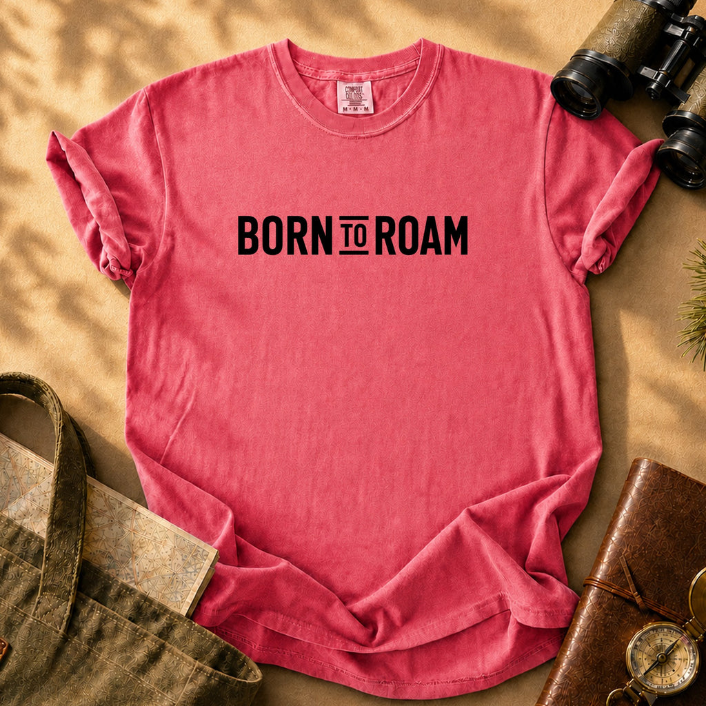 Born to Roam Tee - Watermelon