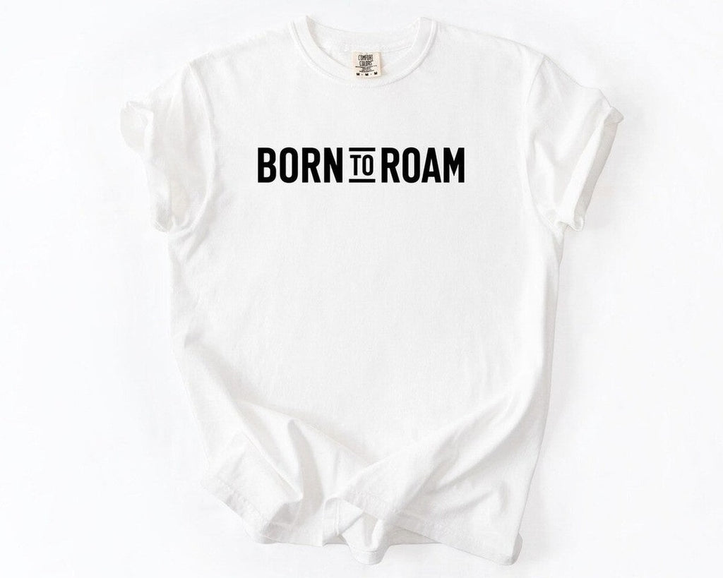 Born to Roam T-Shirt - White