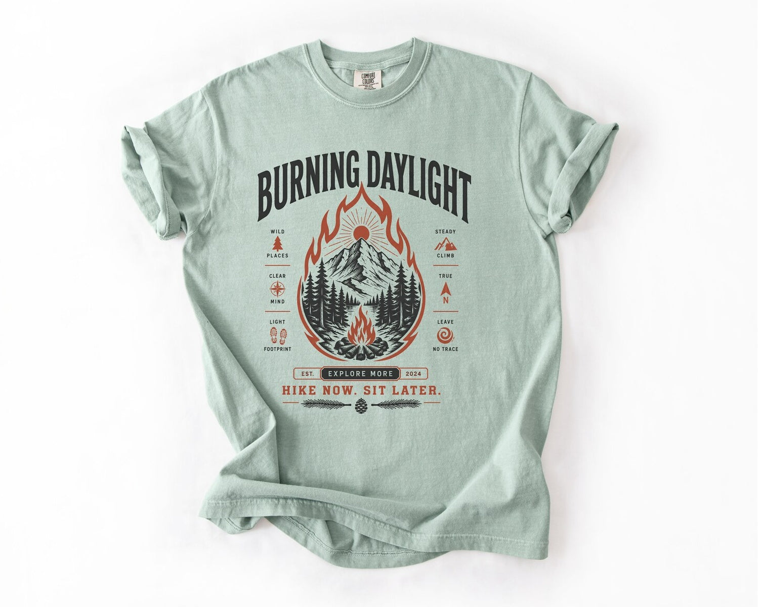 Burning Daylight Hike T-Shirt - Bay