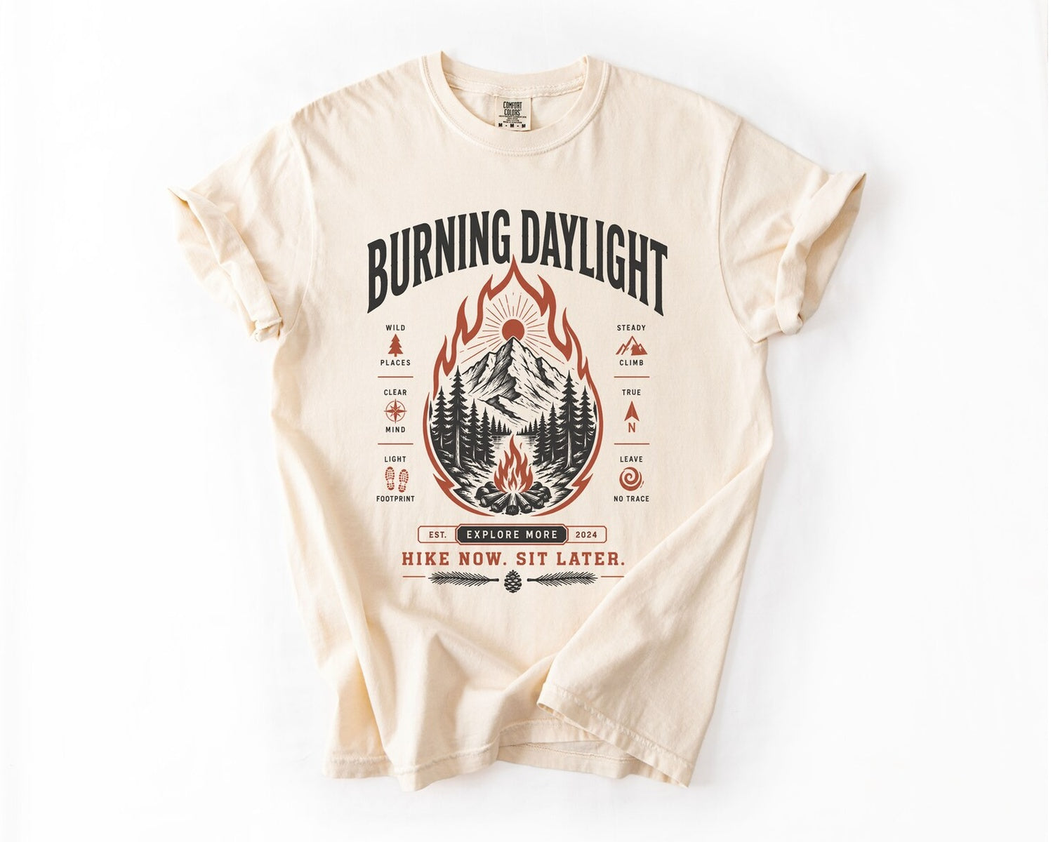 Burning Daylight Hike T-Shirt - Ivory