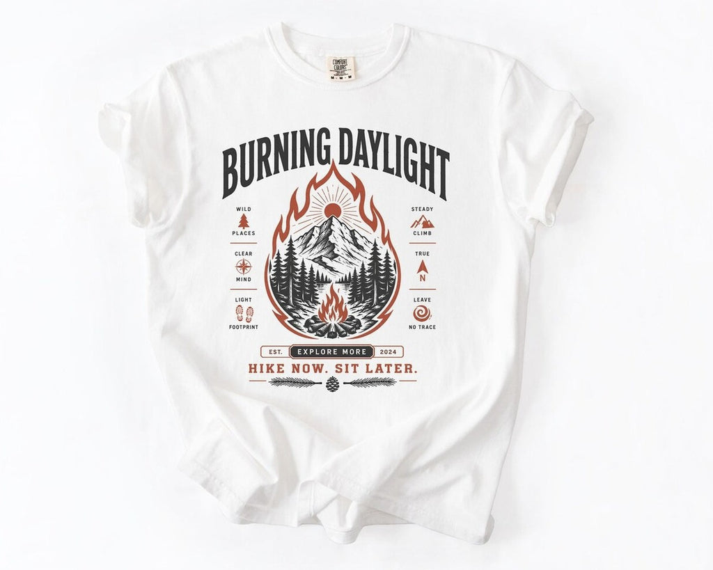Burning Daylight Hike T-Shirt - White