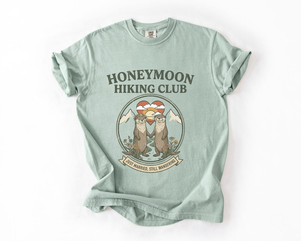 Honeymoon Hiking Club Tee - Bay