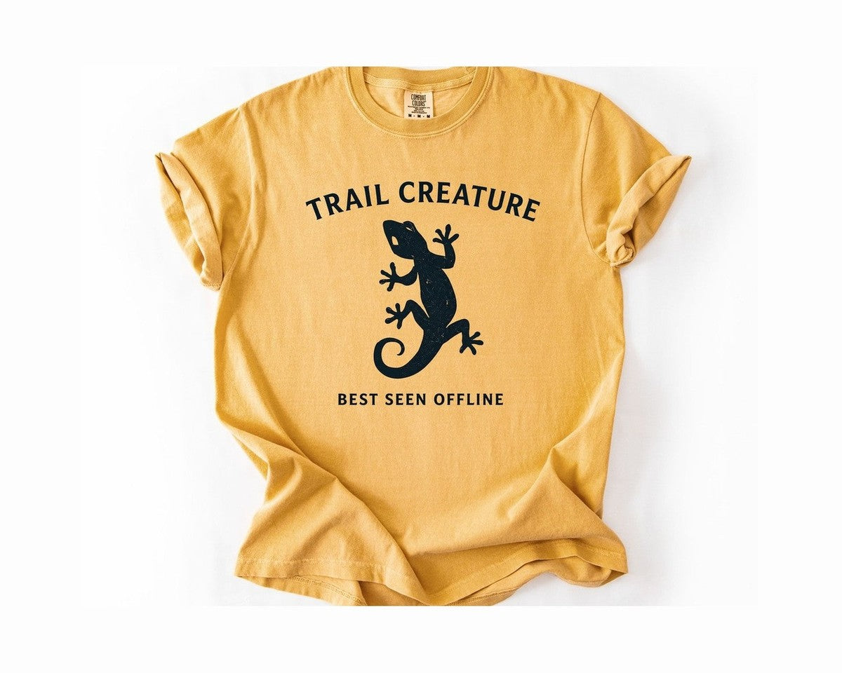 Trail Creature T-Shirt - Mustard