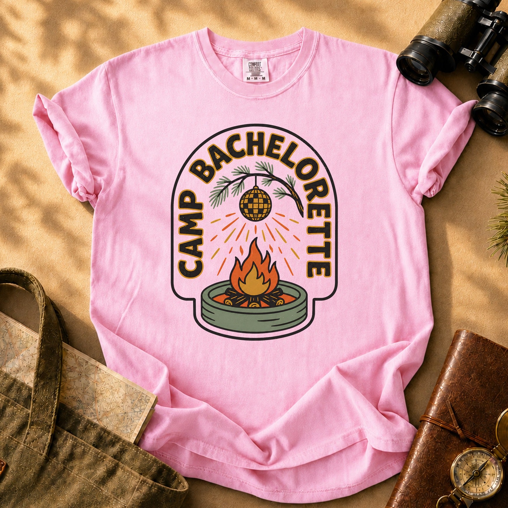 Camp Bachelorette Tee - Blossom