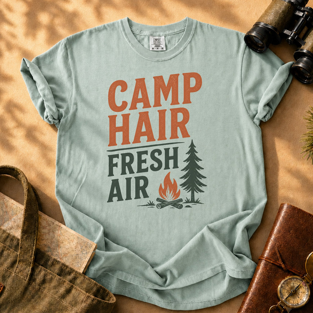 Camp Hair Fresh Air Tee - Bay