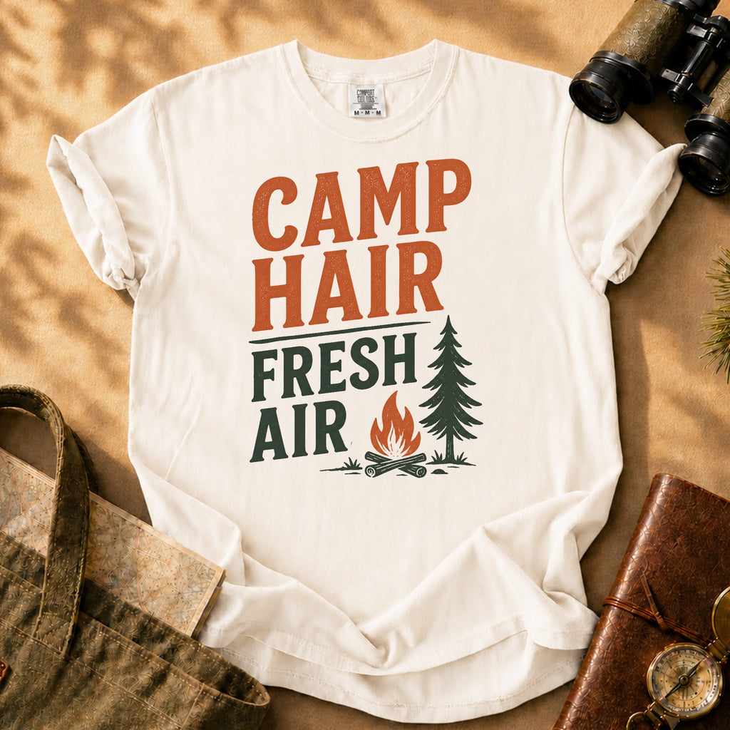Camp Hair Fresh Air Tee - Ivory