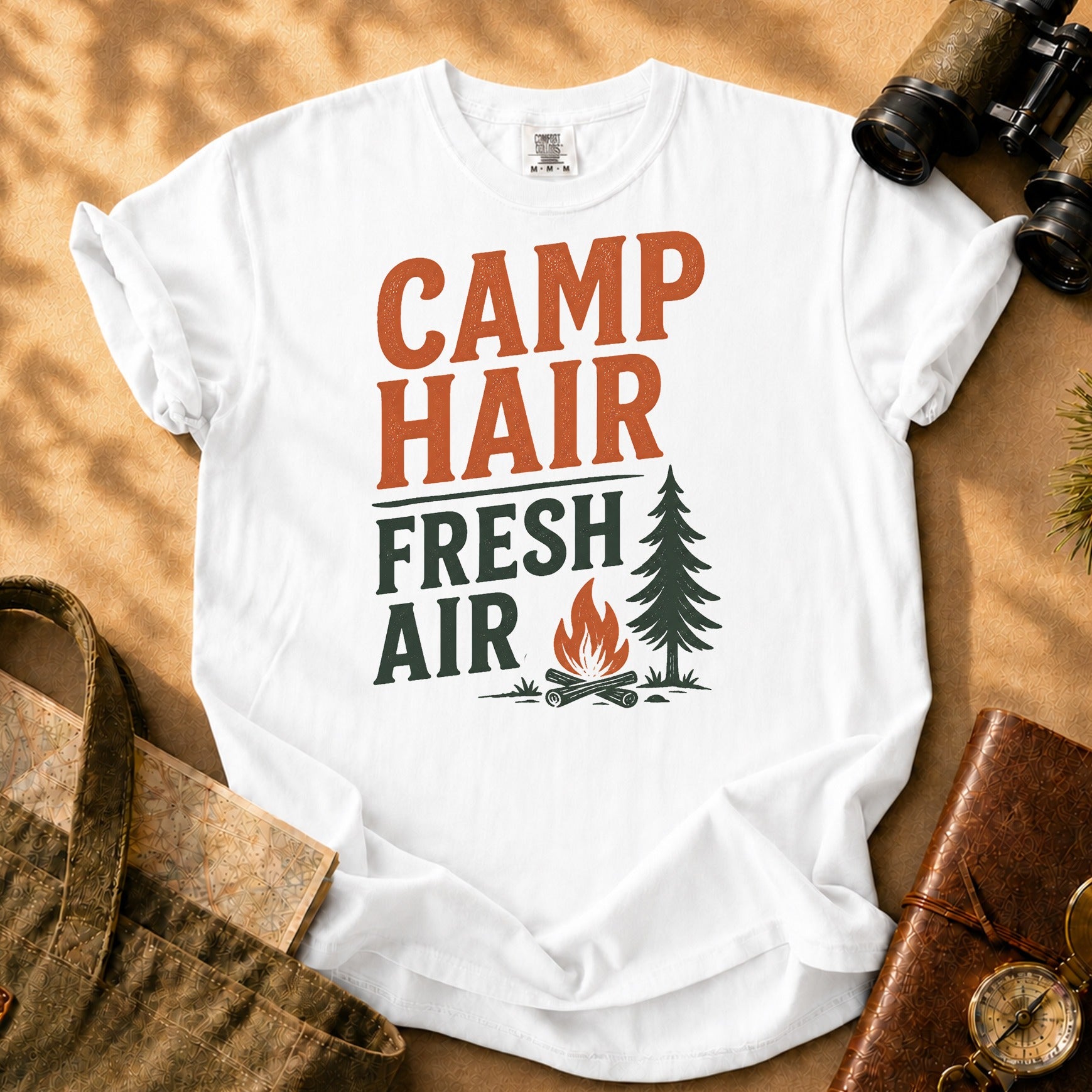 Camp Hair Fresh Air Tee - White