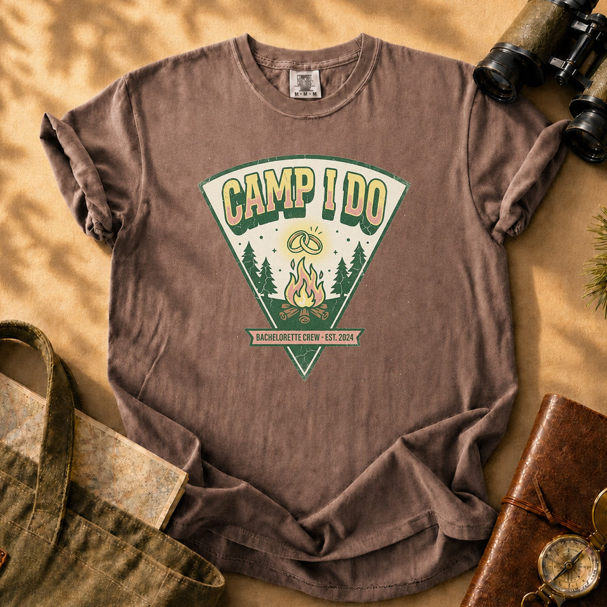 Camp I Do Tee - Espresso