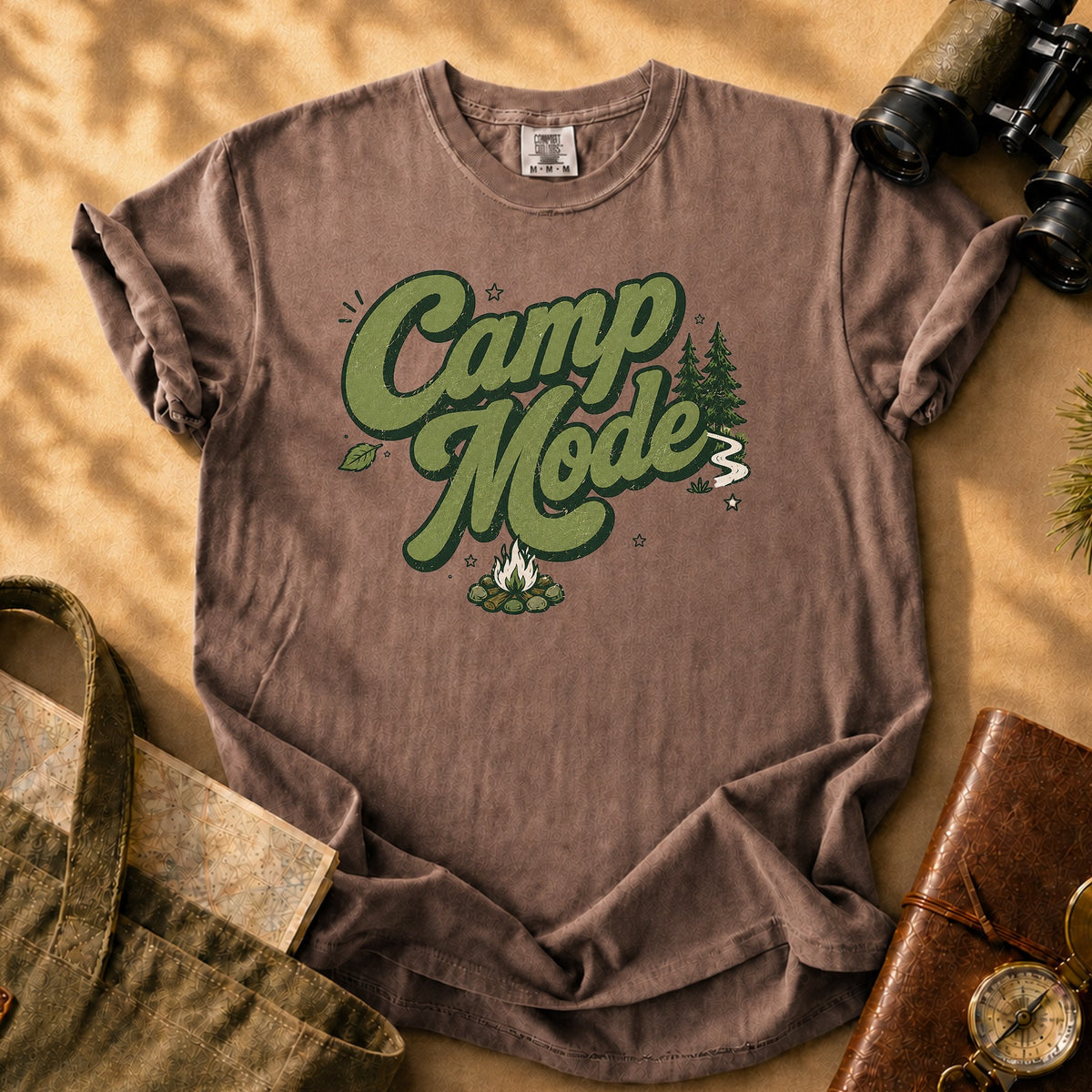 Camp Mode Tee - Espresso