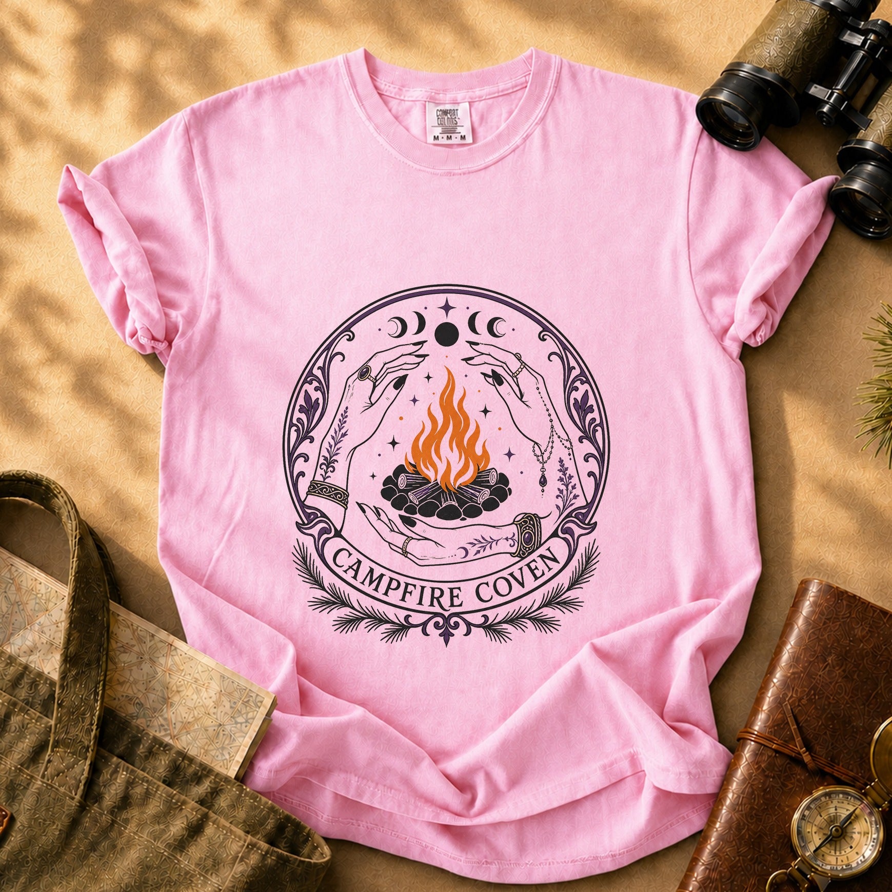 Campfire Coven Tee - Blossom