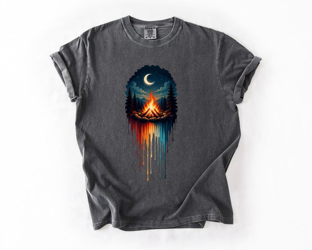 Campfire Night T-Shirt - Pepper