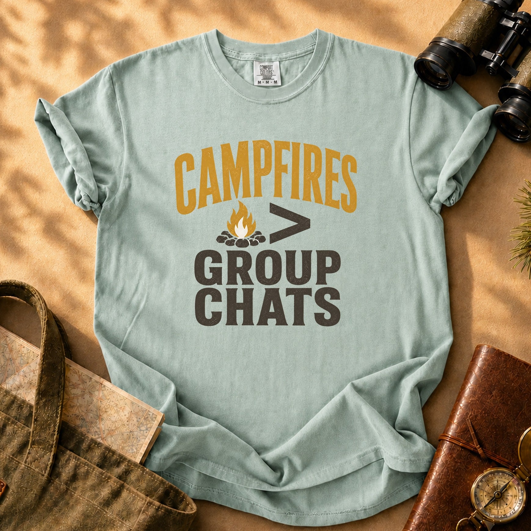 Campfires > Group Chats Tee - Bay