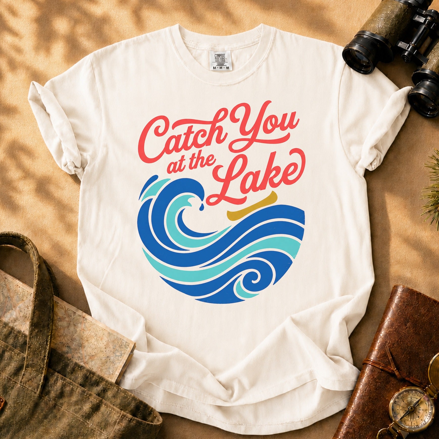 Catch You at the Lake Tee - Ivory