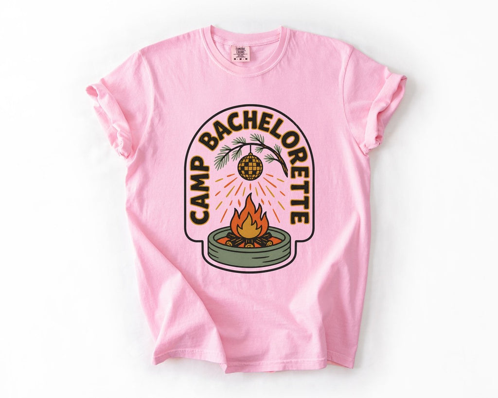 Camp Bachelorette Tee - Blossom