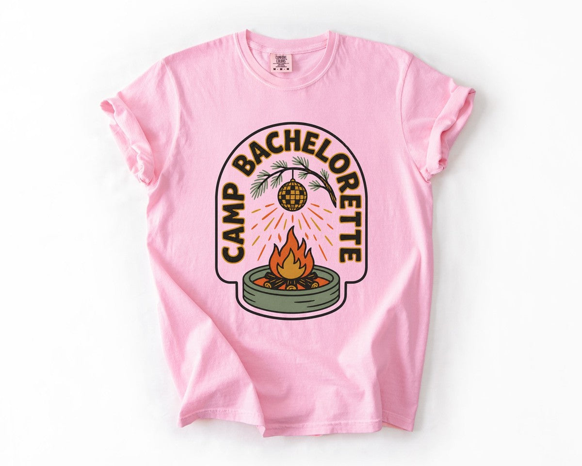 Camp Bachelorette Tee - Blossom