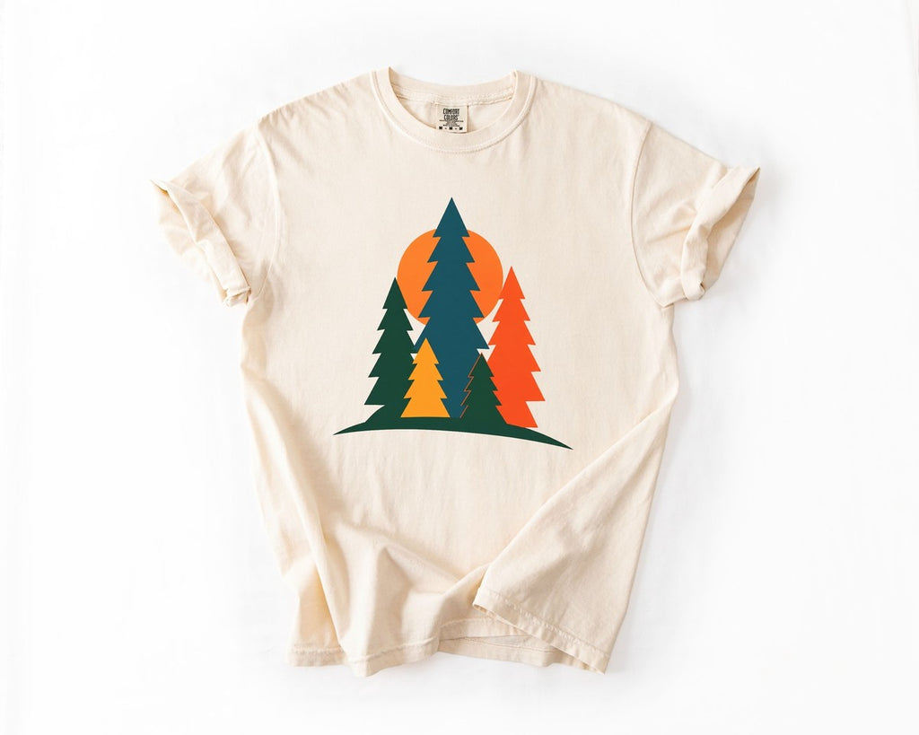 Retro Text Graphic T-Shirt - Ivory