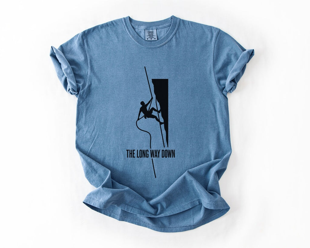 Climber Graphic T-Shirt - Blue Jean