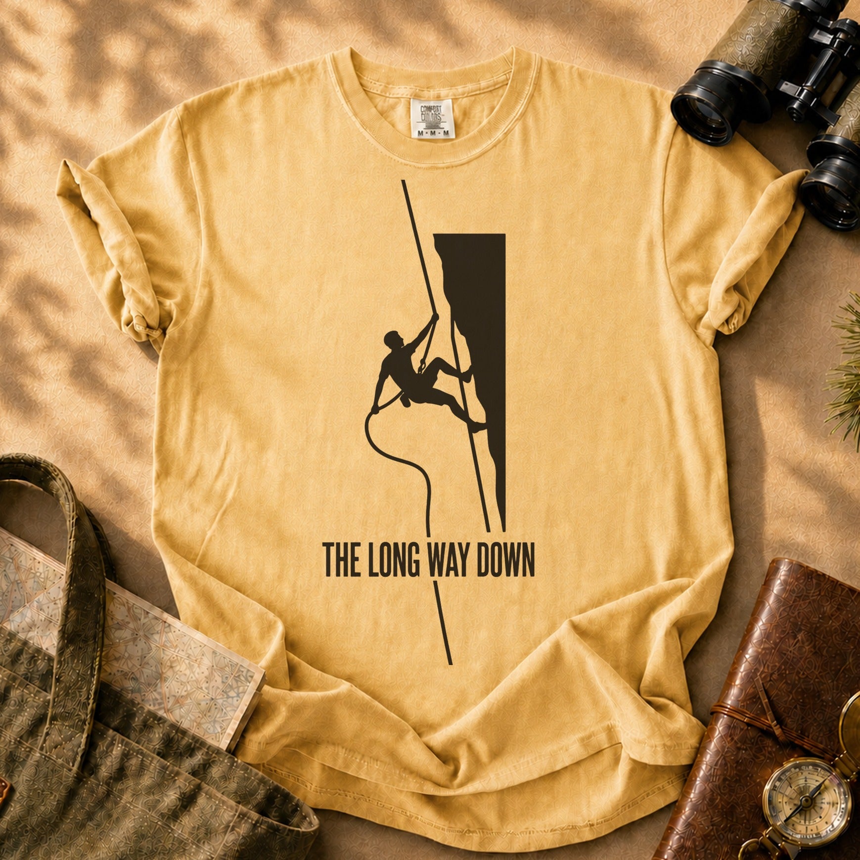 Climber Graphic Tee - Mustard