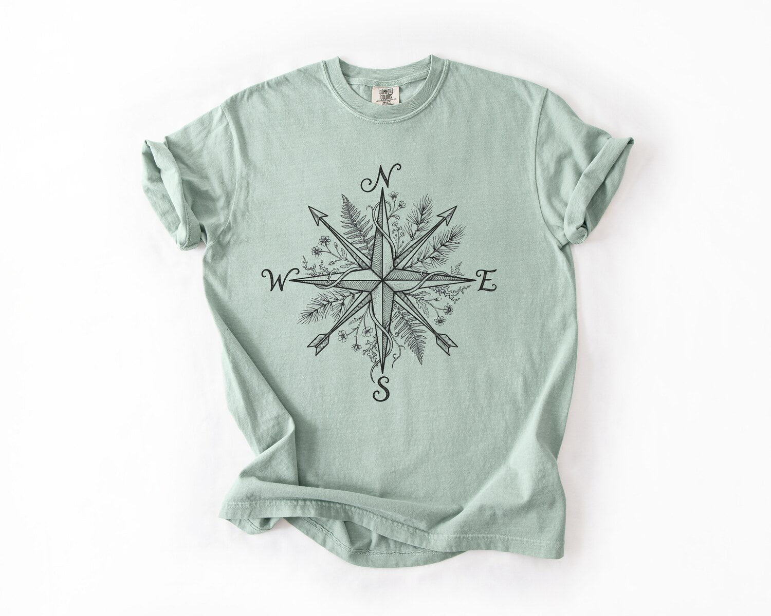 Compass Rose T-Shirt - Bay