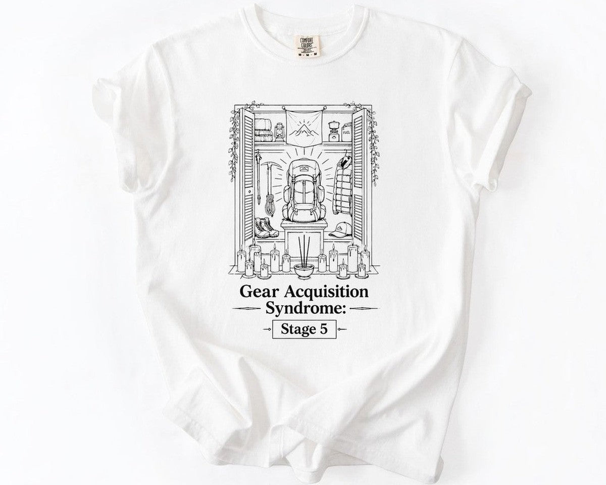 Gear Acquisition Syndrome T-Shirt - White