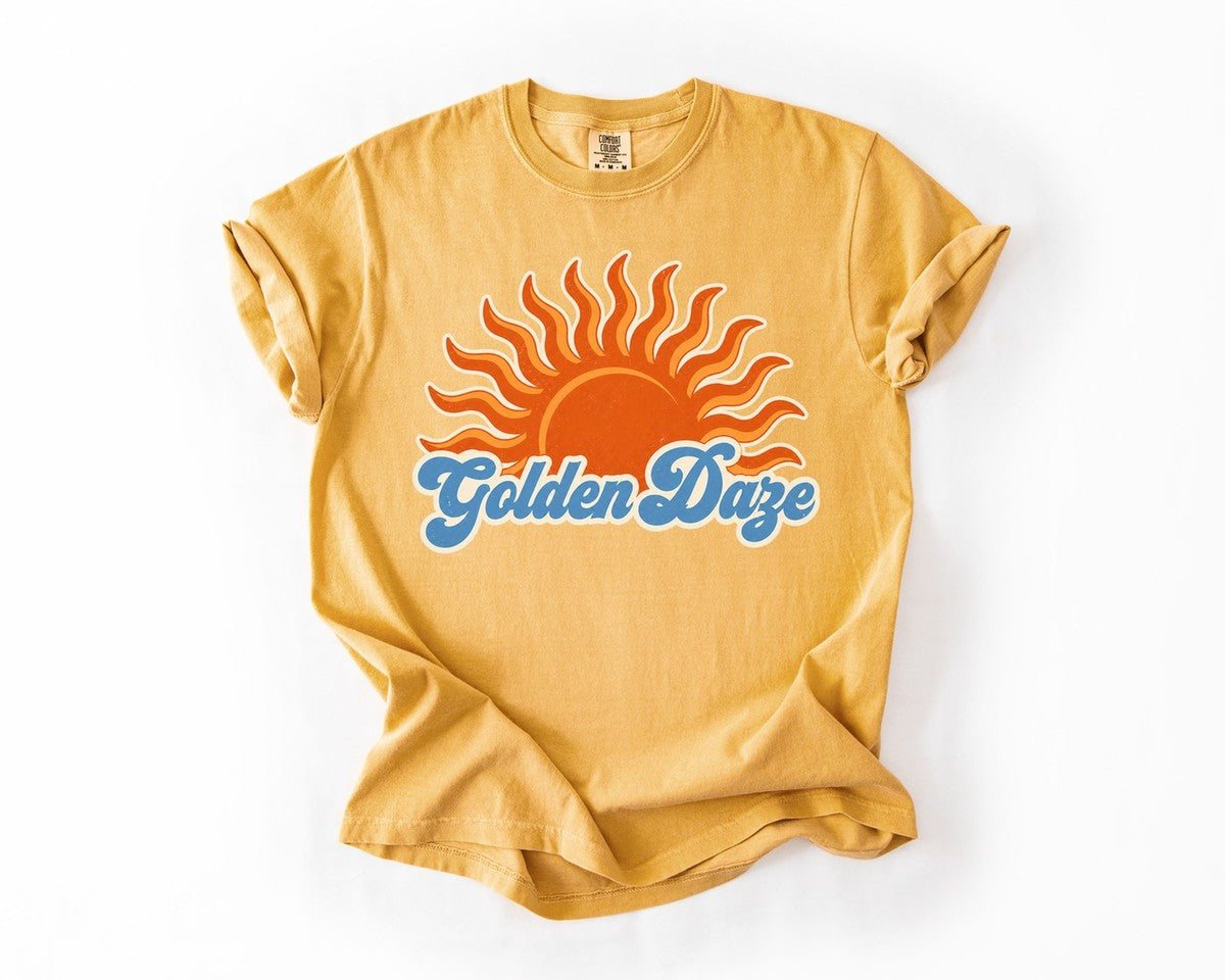 Golden Daze Tee - Mustard
