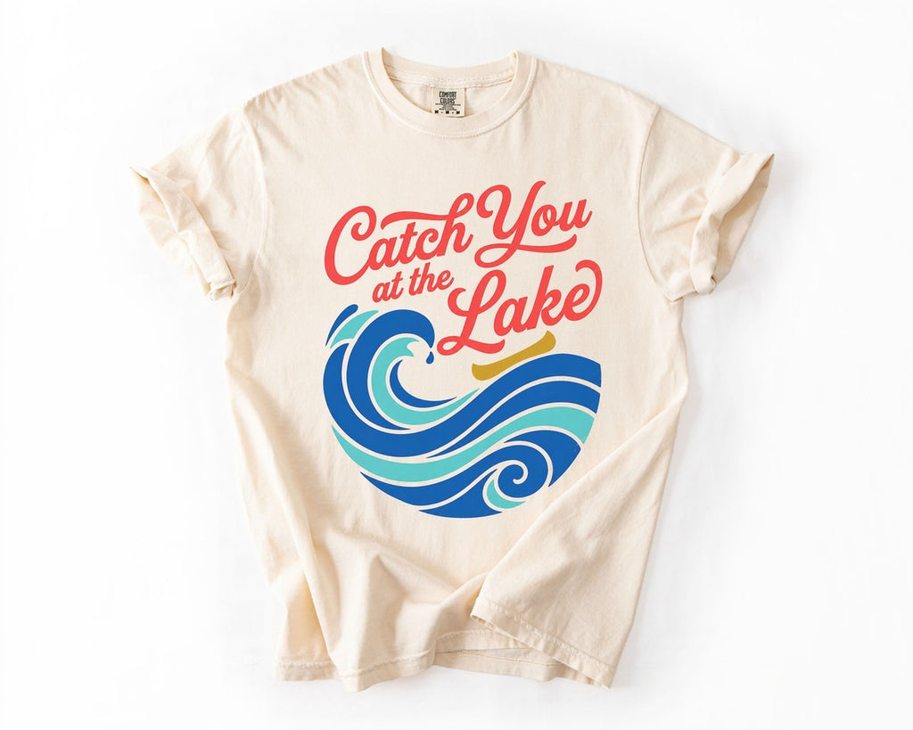 Catch You at the Lake Tee - Ivory