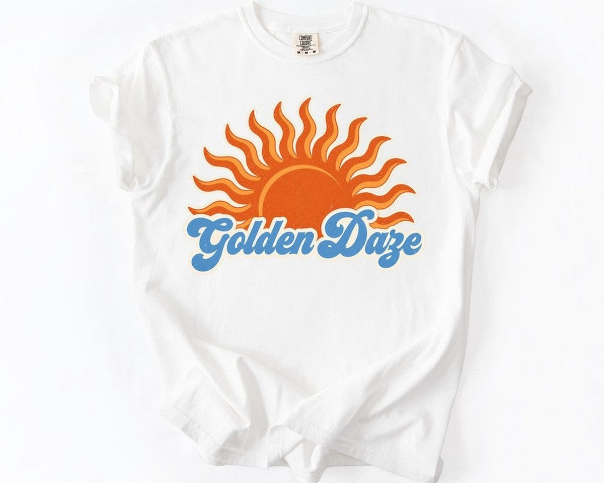 Golden Daze Tee - White