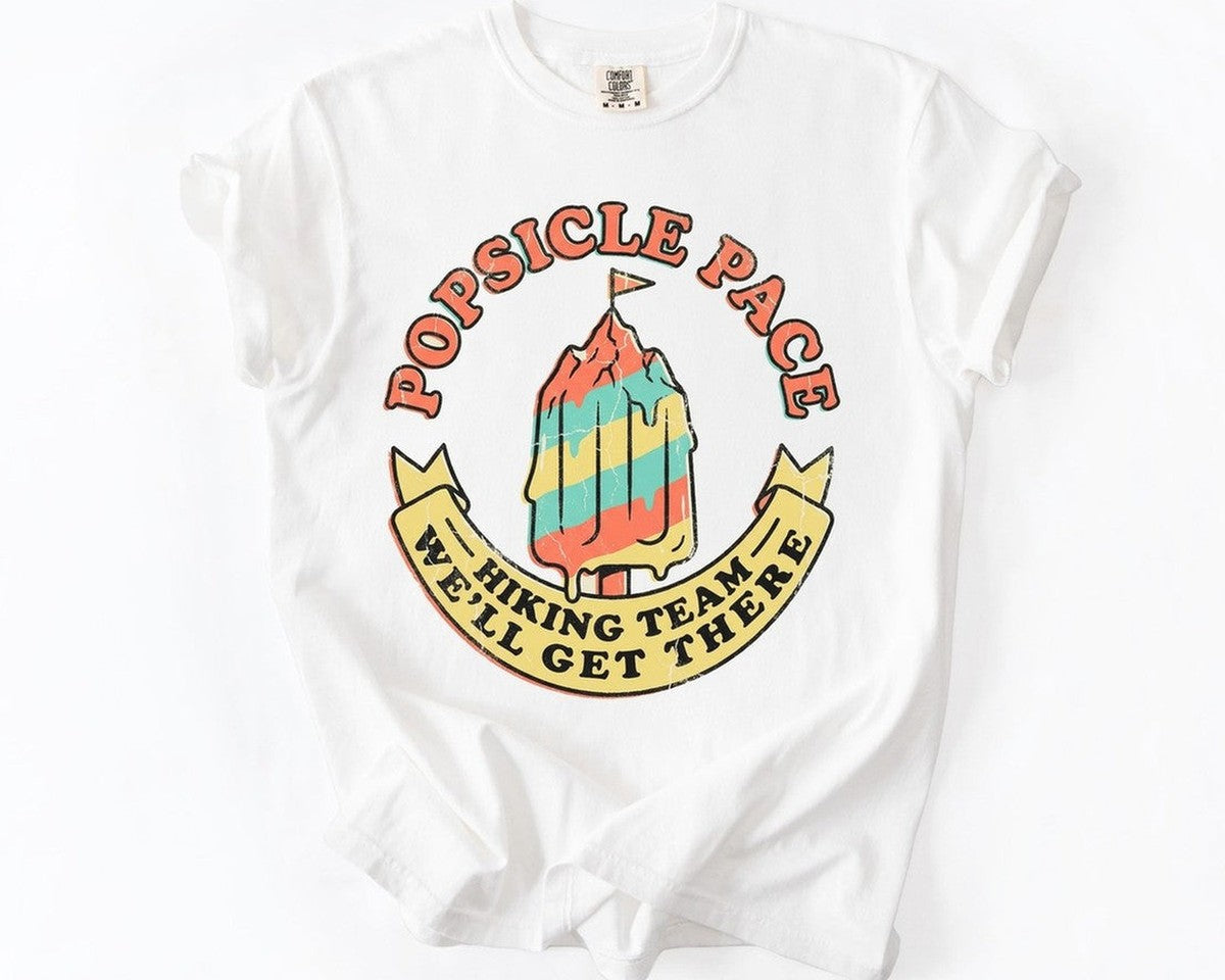 Popsicle Pace Tee - White