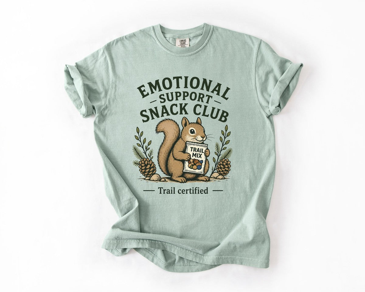 Emotional Support Snack Club Tee - Bay