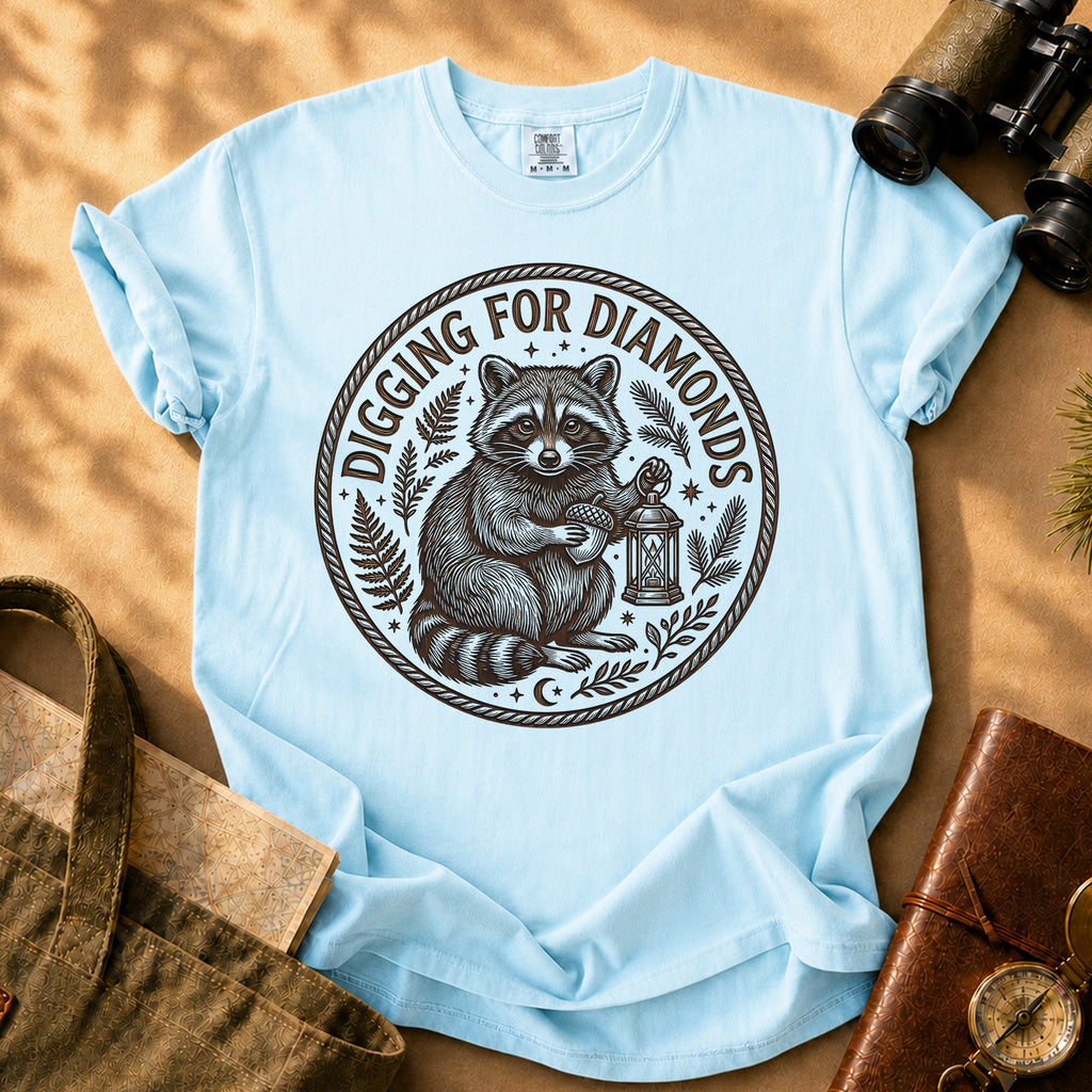 Digging For Diamonds Tee - Chambray