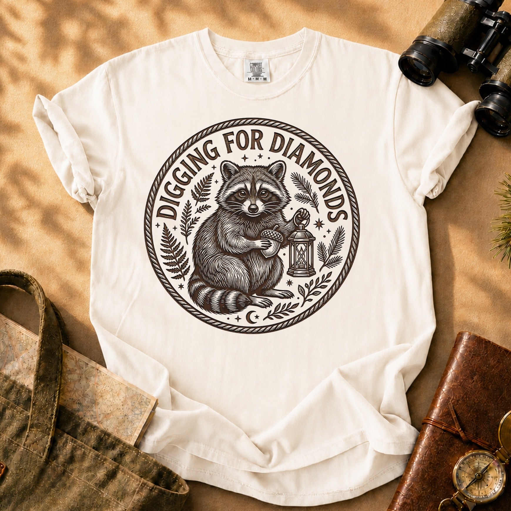 Digging For Diamonds Tee - Ivory
