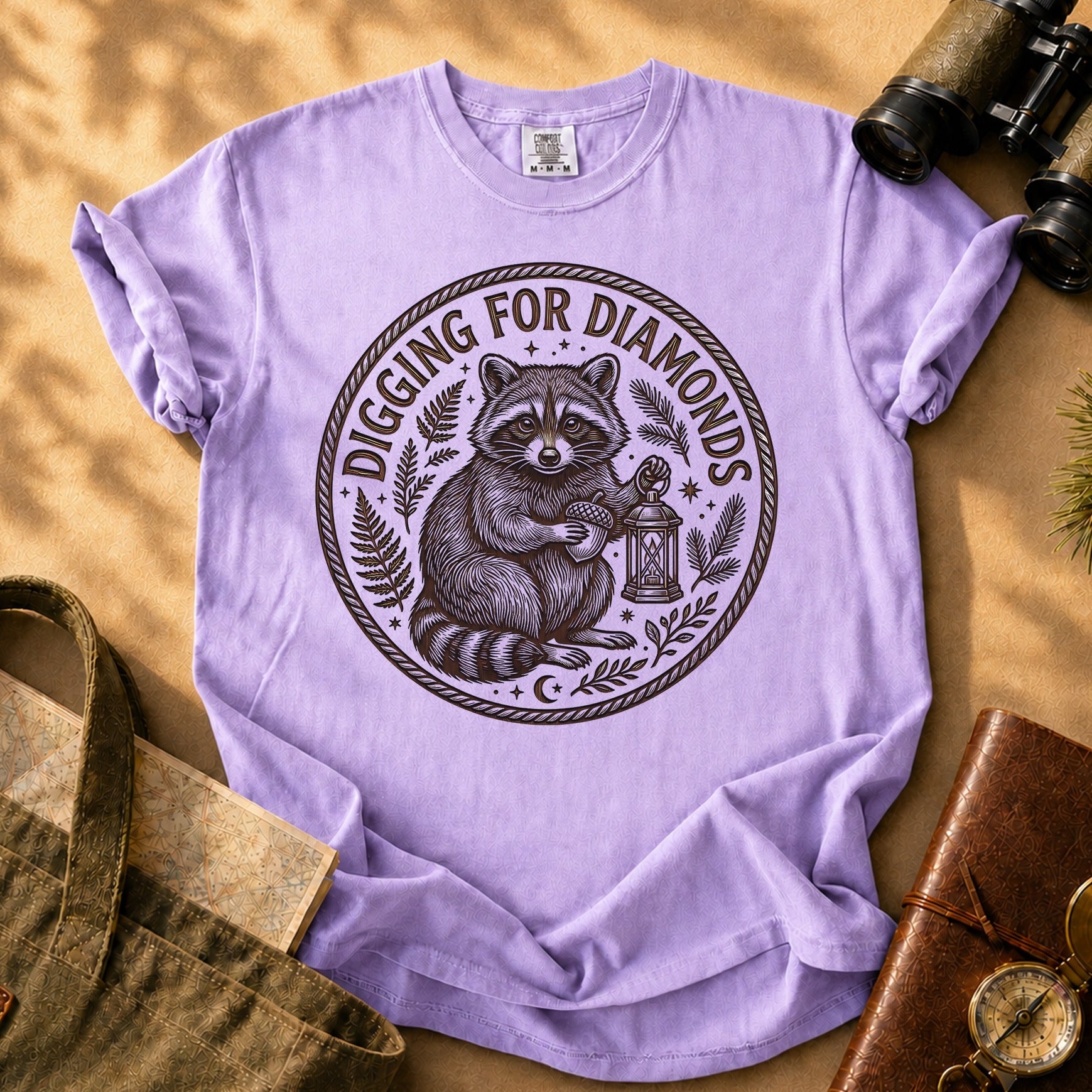 Digging For Diamonds Tee - Orchid