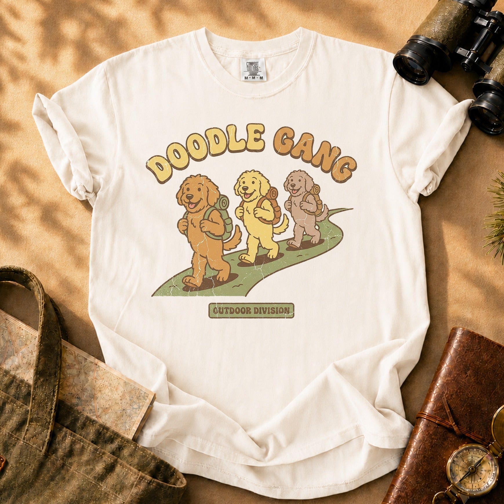 Doodle Gang Tee - Ivory