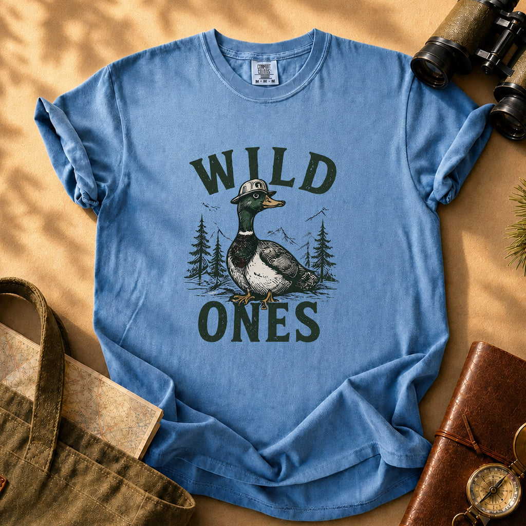 Wild Ones Duck Tee - Blue Jean