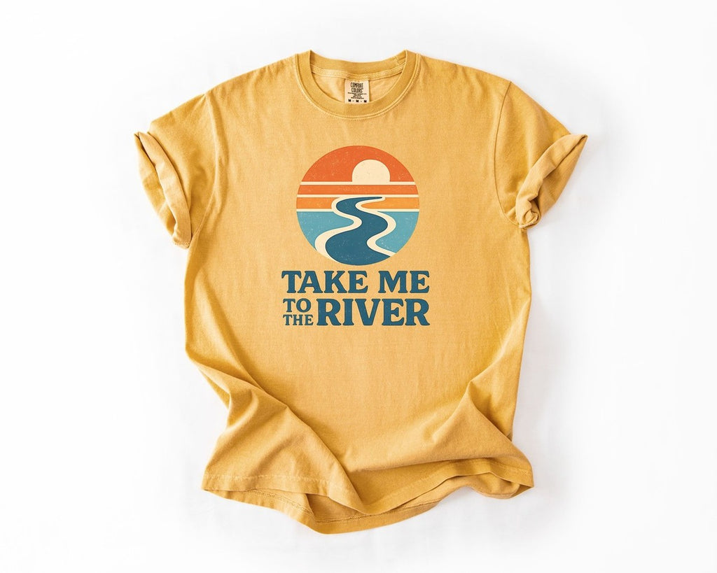 Take Me to the River T-Shirt - Mustard