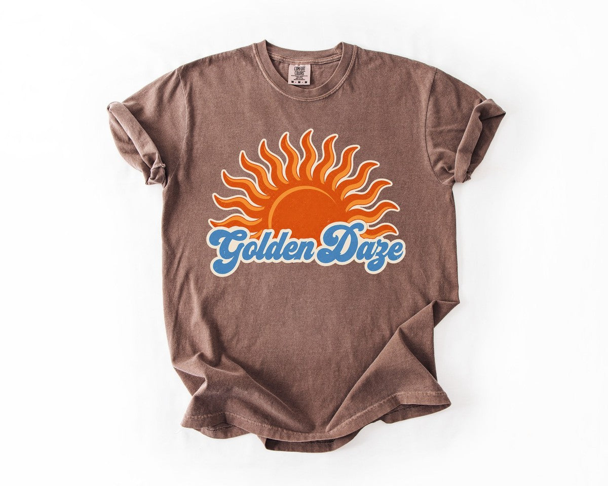 Golden Daze Tee - Espresso
