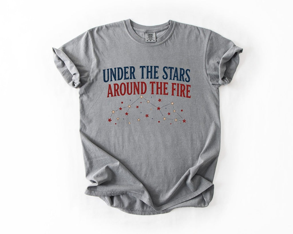 Under the Stars Around the Fire - Grey