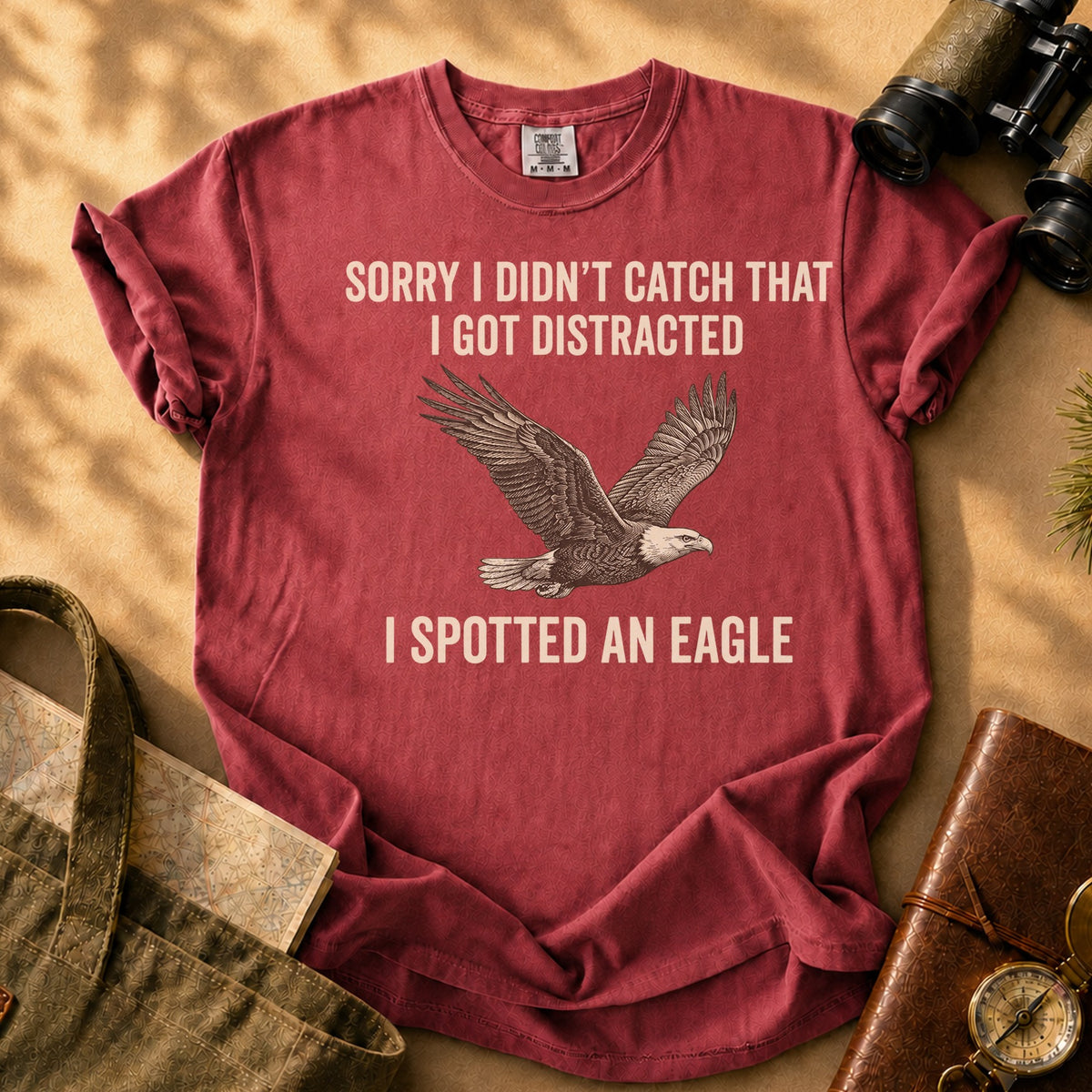 Eagle Spotting Tee - Brick