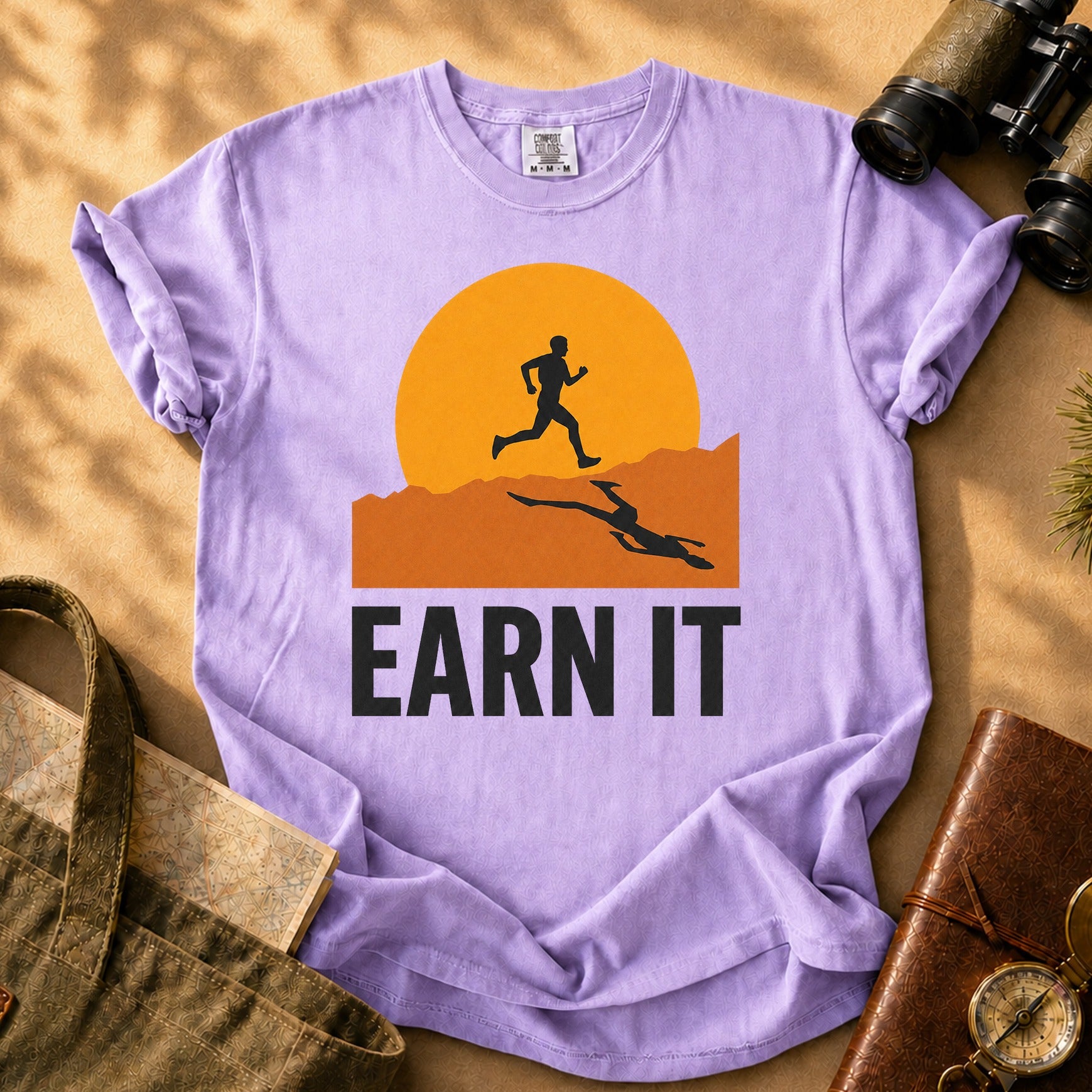 Earn It Tee - Orchid