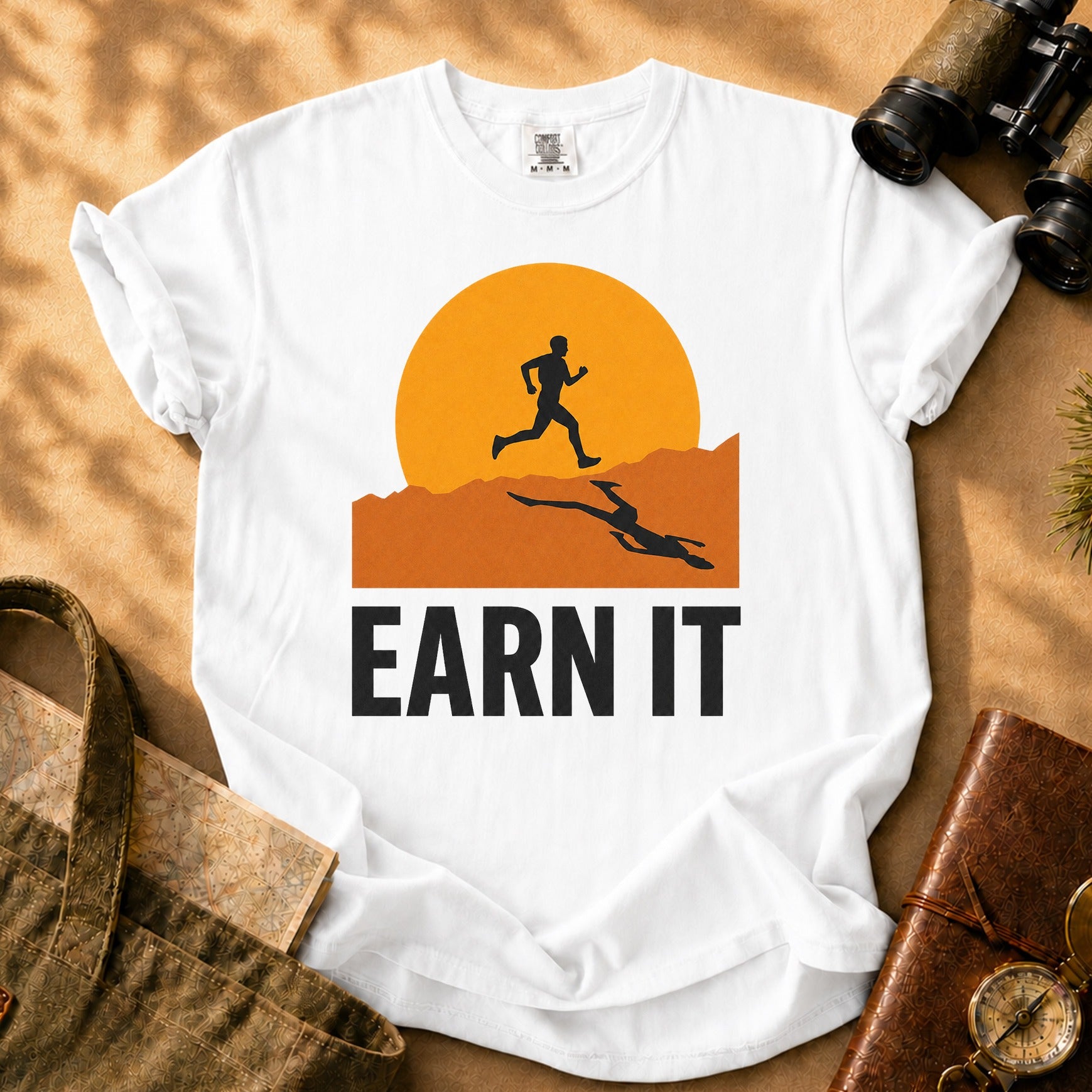 Earn It Tee - White