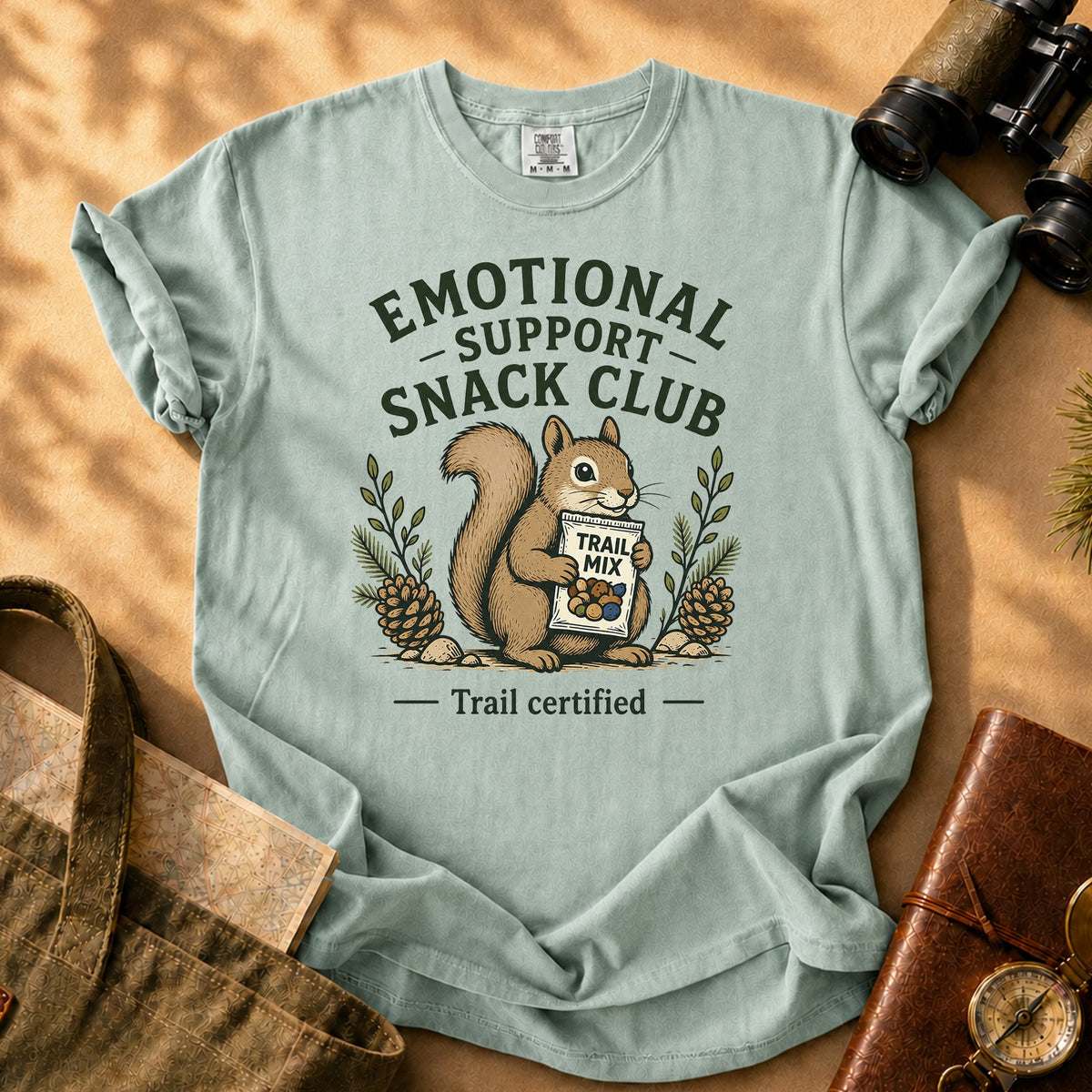 Emotional Support Snack Club Tee - Bay