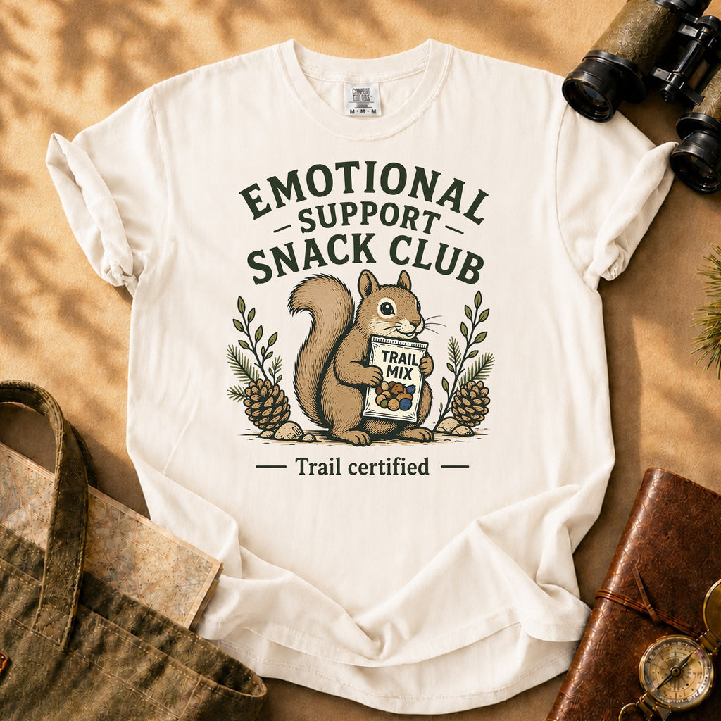 Emotional Support Snack Club Tee - Ivory