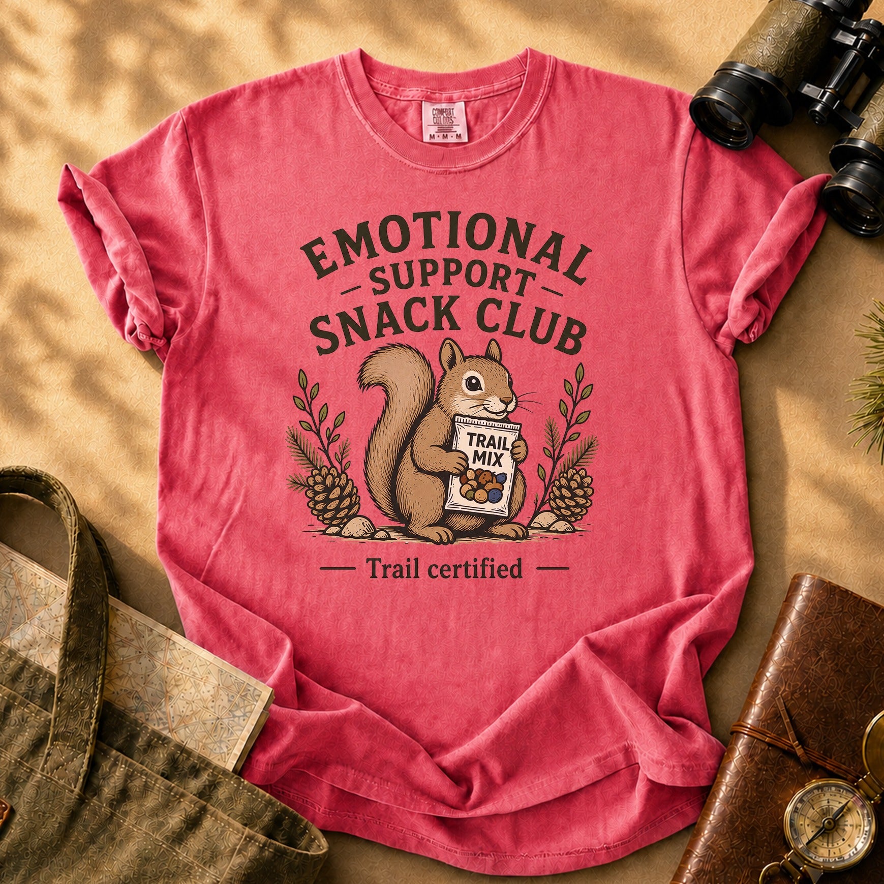 Emotional Support Snack Club Tee - Watermelon