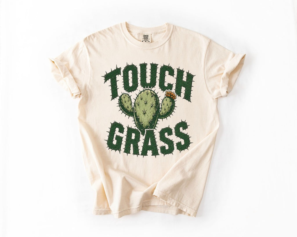 Touch Grass T-Shirt - Ivory