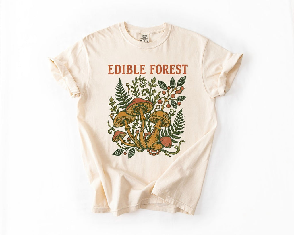 Edible Forest Tee - Ivory